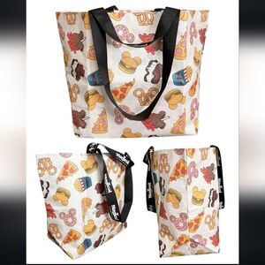 Reuseable Tote Inspired Disney Snacks Print